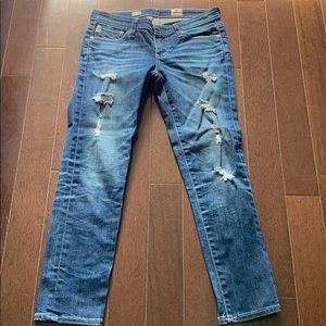 AG Adriano Goldschmied “Stilt Crop” Jean